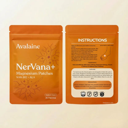 Parches de Magnesio NerVana+® Alivio para tus nervios, sin medicamentos